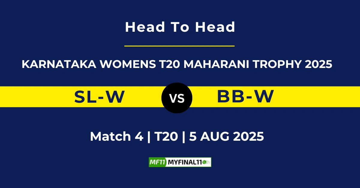 SL-W VS BB-W Player Battle, Head to Head KARNATAKA WOMENS T20 MAHARANI TROPHY 2025 (1)