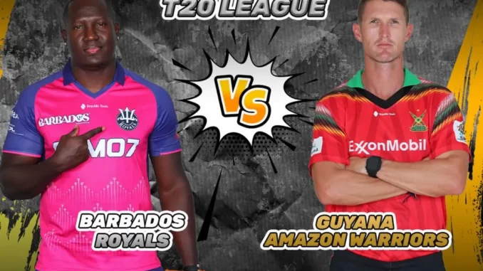 BR vs GAW Today Match Prediciton & Preview: Barbados Royals vs Guyana Amazon Warriors, Match 21, CPL 2025